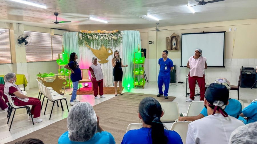 Santa Marcelina Saúde de Porto Velho promove programação especial em celebração à Semana da Enfermagem